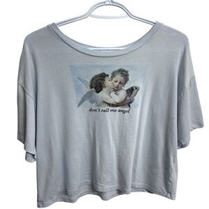 Don’t call me angel baggy tee